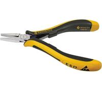 Bernstein Tools for Electronics 3-632-15 antistatique (ESD) Pince à becs plats droite Acier à outils 120 mm