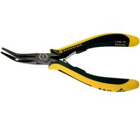 Bernstein Tools for Electronics 3-689-15 antistatique (ESD) Pince plate à becs ronds Acier spécial 145 mm