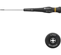 Bernstein Tools for Electronics 4-622 pour l'électronique et la mécanique de précision Tournevis cruciforme PH 00 Longueur de la