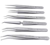 Bernstein Tools for Electronics 5-050-ES universel Jeu de pinces brucelles 6 pièces