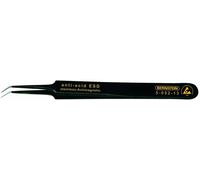 Bernstein Tools Pince brucelle CMS 5-052-13 5b SA-ESD super-pointue courbée 110 mm