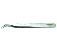 Bernstein Tools for Electronics 5-055 Pince brucelle CMS 7a SA pointe en forme de faucille, très pointue 120 mm
