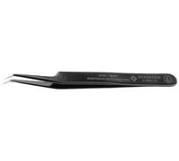 Bernstein Tools for Electronics 5-069-13 antistatique (ESD) Pince brucelle ESD 5abb-Z pointue, effilée, courbée à 30° 115 mm