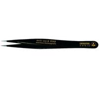 Bernstein Tools for Electronics 5-076-13 Pince brucelle CMS 00 SA-ESD pointue 120 mm