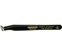 Bernstein Pince brucelle de découpe 5-079-13 – 115 mm, lame 10 mm, revêtement ESD