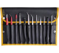 Bernstein Tools for Electronics 5-100 Jeu de pinces brucelles 12 pièces
