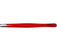 Bernstein Pince brucelle de précision 5-117-1 émoussée 145 mm revêtement hypoallergénique