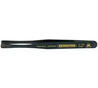 BERNSTEIN Tools for Electronics 5-193 Pince brucelle de précision NK35A semi-ronde 120 mm