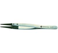 Bernstein Pince brucelle de précision 5-431 – pointes arrondies fibre carbone 125 mm 1,5 mm