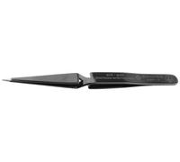 Bernstein Tools for Electronics 5-857-13 antistatique (ESD) Pince brucelle ESD 31 plate, courbée 125 mm