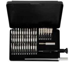 BERNSTEIN Tools for Electronics 6-350 Boîte d'embouts 45 pièces vis à fente, cruciforme Phillips, TORX® intérieur, hexagonal