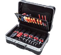 BERNSTEIN Tools for Electronics 6750 pour électricien Mallette à outils équipée 55 pièces (L x l x H) 470 x 170 x 340 mm