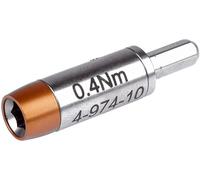 Bernstein Werkzeuge Adaptateur de couple de serrage 4-974 0,4 Nm (max)