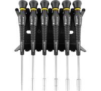 BERNSTEIN Tools for Electronics Bernstein Werkzeugfabrik antistatique (ESD) Jeu de tournevis 6 pièces 6 pans extérieurs