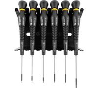 BERNSTEIN Tools for Electronics Bernstein Werkzeugfabrik antistatique (ESD) Jeu de tournevis 6 pièces 6 pans intérieurs