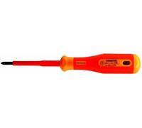 BERNSTEIN Tools for Electronics BERSTEIN Tools for Electronics Bernstein Werkzeugfabrik 14-683 VDE VDE Tournevis cruciforme PH 2 Longueur de la lame: 100 mm DIN EN 60900