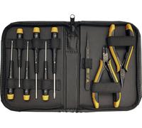 BERNSTEIN Tools for Electronics SERVICE-SET CARAT 2250 Jeu doutils ESD en sacoche 9 pièces