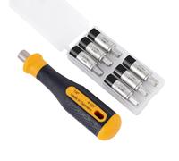 Bernstein Werkzeug GmbH Lot de 7 adaptateurs de couple | 0,6 à 3,0 Nm | Pour embouts 1/4" et poignée de tournevis | Outil de clé dynamométrique précise