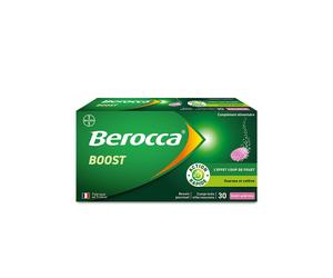 Berocca Boost Effet coup de fouet aide à réduire la fatigue Goût Acérola Comprimé(S) 30 pc(s)