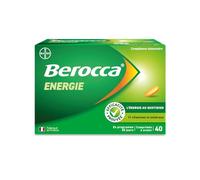 Berocca® Énergie Multivitamines & Minéraux 40 Comprimés