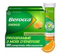 Berocca Energie Orange Vitamine B et C, Magnésium Zinc 45 cps Effervescents capsule(s) pc(s)