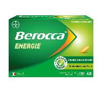Berocca Energie Vitamine B et C Magnésium Zinc 40 comprimés