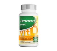 Berocca Expert Vitamine D3 - 2000 UI (50 μg) - 365 Comprimés - Haute Dose de Vitamine D3 - Complément pour Système Immunitaire, Os, Muscles et Dents - Formule Végétarienne - Programme de 1 An