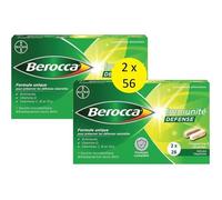 Berocca Immunité Défense Gélules Végétales Packs 56 Gélules -