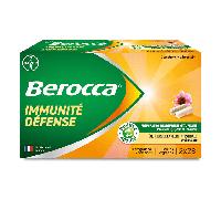 Berocca Immunité Défense Vitamine D, C et B Zinc Lot de 2 x 28 gélules végétales
