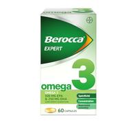 Berocca® Omega 3 1000 mg - Huile de Poisson - 60 Capsules