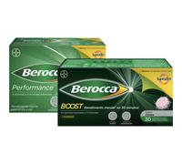 Berocca Pack Boost Guaraná 30comp efervescentes + Performance 30comp