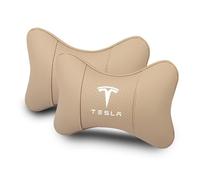 BEROZA 2 pièces Appuie-tête Coussin de Cou,pour Tesla Model Y/3 Coussin Repose Tete Voiture Ergonomique,Bon étirement,Réglable en Hauteur,B