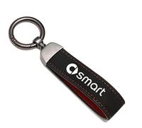 BEROZA Auto Porte Clef, pour Smart Fortwo Forfour 453 451 452 450 454 Porte-clés pour Homme et Femme Voiture Accessoires Famille Présente