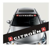 BEROZA Autocollant de Pare-Brise de Voiture, pour Citroen Autocollant fenêtre Voiture Avant arrière fenêtre Pare-Brise Autocollant