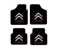 BEROZA Tapis de Sol en Cuir, pour Citroen c4 Cactus 2019-2022 Tapis sur Mesure Antidérapant pour Voiture, Moquette de Rangée Avant et Arrière,A