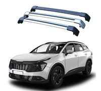 BEROZA Voiture Barres De Toit, pour KIA Sportage (nq5) 2022 2023+ Barre De Galerie De Toit Railing Porte-Bagages de Voiture Voiture Externes Accessoires,B/Silver