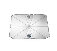 BEROZA Voiture Pare-Brise Pare-soleils pour Alfa Romeo Giulietta 2010-2021 Portable Pliable Anti-UV Parasol Parechaleur Accessoires D'intérieur Voiture,