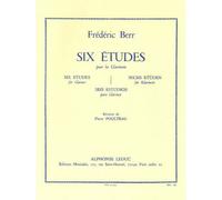 Berr Frederic - Six Etudes Pour Clarinette