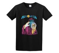 BERRAHI Helloween Keeper of The Seven Keys 87 Gamma Ray Avantasia Rage Unisex 100% Cotton Short-Sleeve T-Shirts Black S