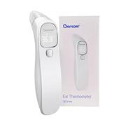 Berrcom Thermomètre Auriculaire et Frontal, Thermometre Médical sans Contact, Thermomètre Numérique à Infrarouge pour Enfants et Adultes