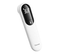 Berrcom Thermomètre Frontal Adulte, Nouveau thermomètre infrarouge à Double Sonde, Thermomètre Médicale Bébé, avec Alarme de Fièvre, Affichage LED