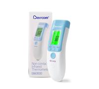 Berrcom Thermomètre Frontal Adulte, Thermomètre Médicale Bébé Infrarouge sans Contact 3 en 1 avec Lecture Instantanée, Alarme de Fièvre, Commutateur °C/°F