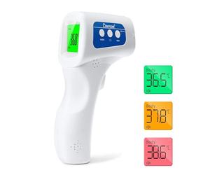 Berrcom Thermomètre frontal infrarouge sans contact - Thermomètre frontal numérique