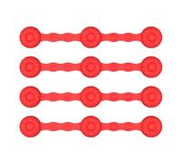 Berriphonia Aimants de doublure pour air fryer | 4 pièces fixe-arta en silicone, fermoirs magnétiques, pour repas en famille, restaurants, camping, chambres, cuisine, préparation de repas