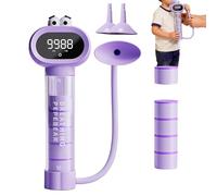 Berriphonia Appareil D'entraînement Respiratoire Portable - Outils D'haltères Pour Respirer Les Muscles Pulmonaires, Pour Adolescents, Garçons, Filles, Jeunes, Salle De Classe, Maison, Extérieur, Écol