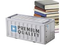 Berriphonia Boîte à Outils en métal - Conteneur Portable Multifonctionnel antirouille - Conteneurs de Rangement avec couvercles - pour la décoration des, garçons, Jeunes Adolescents, Voyage, i