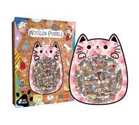 Berriphonia Jouets De Puzzle En Bois | Jouet D'interaction Parent-Fils Et D'éducation Précoce,Puzzle Animaux En Bois Pour Adultes | Femmes, Hommes, , Garçons, Filles, Adolescents
