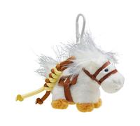 Berriphonia Porte-clés en Peluche - Mini Jouet en Peluche - Pendentif Animal Doux - Objet de Collection - Signe du Zodiaque Chinois - Accessoire de fête d'anniversaire pour, Adolescents, Adultes