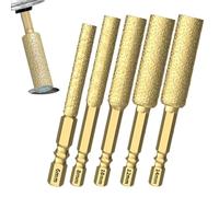 Berriphonia s pour Porcelaine,Outil de Perçage et Meulage pour Marbre - à Queue Hexagonale | Pour Entrepreneurs Plombiers Électriciens Techniciens Bricoleurs Travaux Béton Briques Pierre Rénovation