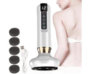 Berriphonia Smart Cupping Therapys Masseur | outilguashamasseur de cellulite avec 12 niveaux de température | Machine électrique de thérapies sous vide, outilde Massage, outilintelligent